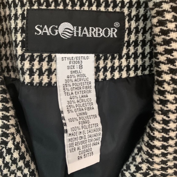 Sag Harbor Houndstooth Blazer - Picture 6 of 6